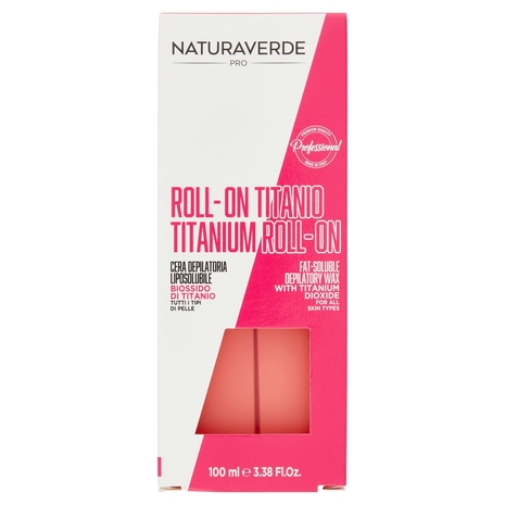 Naturaverde Pro Roll-On Titanio Cera Depilatoria Liposolubile 100 ml